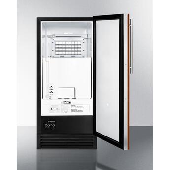 Summit BIM44GIFADARHD 15 Inch Freestanding and Built-In Ice Maker — thumbnail 3